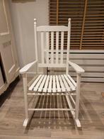 Witte Schommelstoel - Klassiek Design, Antiek en Kunst, Ophalen