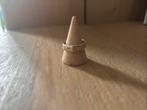 Zilveren Mexx ring maat 17, Sieraden, Tassen en Uiterlijk, Ringen, Ophalen of Verzenden, 17 tot 18, Zilver, Dame