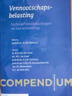Compendium Vennootschapsbelasting - 22ste druk, Boeken, Zo goed als nieuw, Verzenden
