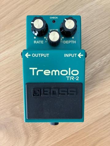 BOSS TR-2 tremolo pedal beschikbaar voor biedingen