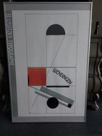 Poster van El Lissitzky Wendingen, Verzamelen, Posters, Ophalen, Zo goed als nieuw, A1 t/m A3
