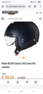 Nolan N21 06 Classico 302 Jethelm - Mat Zwart - Nieuw, Jethelm, Ophalen of Verzenden, Nieuw zonder kaartje, Dames