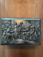 Antieke Lonka Blikken Doos - Greuze Afbeelding, Antiek en Kunst, Ophalen of Verzenden