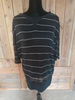 10 Days Linnen Top Zwart Wit - Perfecte Staat, Kleding | Dames, Tops, Zwart, Maat 42/44 (L), Ophalen of Verzenden, Zo goed als nieuw