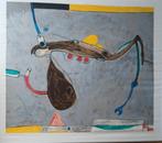 Johan Claassen,  ZEEFDRUK OP LINNEN, Antiek en Kunst, Ophalen