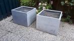 Zeer mooie fiberstone plantenbakken 65x65cm, Ophalen, Tuin, Kunststof, Vierkant