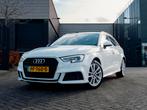 Audi A3 1.0 TFSI 2017 3x S-Line 116pk, Auto's, Audi, Stof, USB, Wit, Origineel Nederlands