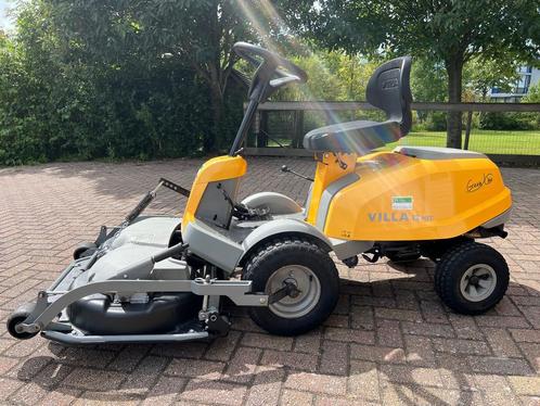 Stiga Villa 12 HST frontmaaier Nieuw maaidek hydrostaat, Tuin en Terras, Zitmaaiers, Gebruikt, 90 tot 120 cm, Elektrische starter