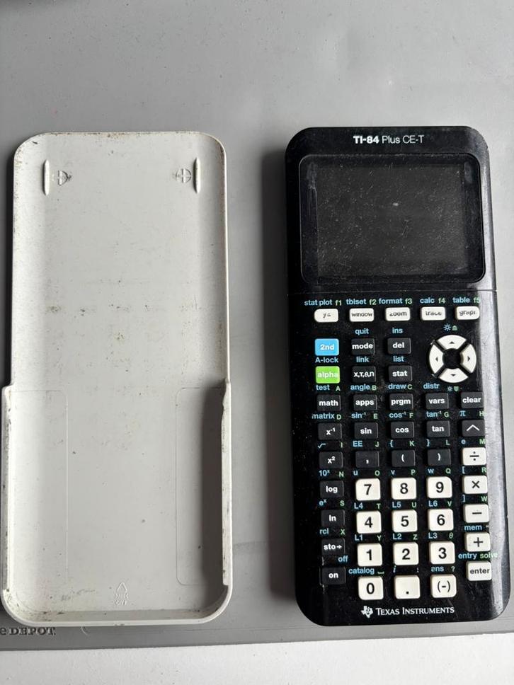 Texas Instruments TI-84 Plus CE-T grafische rekenmachine, Diversen, Rekenmachines, Zo goed als nieuw, Grafische rekenmachine, Ophalen of Verzenden