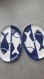 2 prachtige vis borden, perfect in orde., Ophalen, Zo goed als nieuw, Bord(en), Overige stijlen