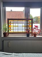 Antiek Bovenlicht Glas-in-Lood, Ophalen