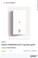 Nieuwe gesloten geiser vaillant., Doe-het-zelf en Verbouw, Geisers en Boilers, Ophalen, Nieuw, Boiler, Minder dan 20 liter