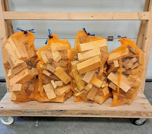 houtzakken, Tuin en Terras, Haardhout, Blokken, Overige houtsoorten, Minder dan 3 m³, Ophalen