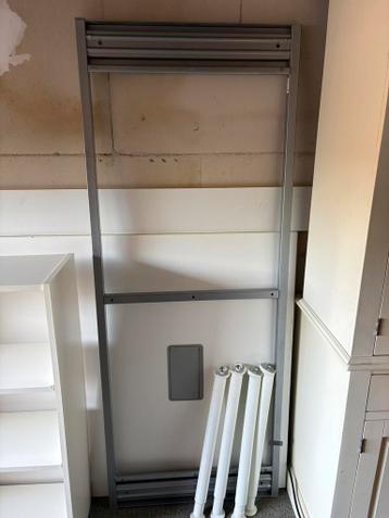 IKEA galant metalen frame witte uitschuifbare poten - afbeelding 1