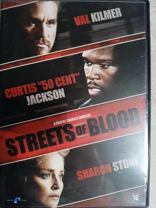 street of blood ( sharon stone - val kilmer - curtis 50 cent, Cd's en Dvd's, Dvd's | Overige Dvd's, Vanaf 12 jaar, Ophalen of Verzenden