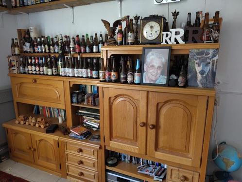Kast met massief eiken deurtjes, Antiek en Kunst, Antiek | Meubels | Kasten, Ophalen