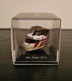 F1 Lewis Hamilton 2015 Abu Dhabi helm schaal 1:8, Ophalen of Verzenden, Zo goed als nieuw, Formule 1