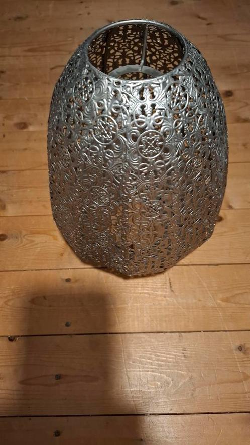 Hanglamp  metaal zonder fitting, Huis en Inrichting, Lampen | Lampenkappen, Zo goed als nieuw, 25 tot 50 cm, Rond, Overige kleuren
