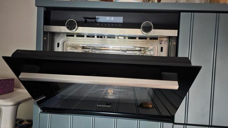 Siemens CM585AMS0 Inbouw Combimagnetron - touchscreen defect, Witgoed en Apparatuur, Ovens, Ophalen