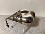 Antiek kerstornament ca.1900 glas met metalen monturen, Verzenden, Gebruikt