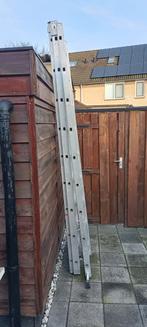 Ladder, Doe-het-zelf en Verbouw, Ladders en Trappen, Ophalen of Verzenden, Zo goed als nieuw, 4 meter of meer