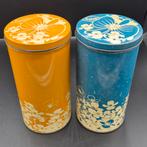 Vintage Hooimeijer Beschuitblikken - Set van 2, Verzamelen, Blikken, Ophalen of Verzenden, Gebruikt, Beschuit