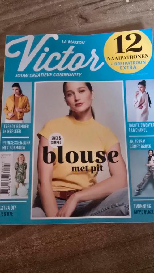 Victor La Maison Naaipatronen Magazine, Hobby en Vrije tijd, Kledingpatronen, Gebruikt, Overige typen, Vrouw, Overige merken, Ophalen of Verzenden