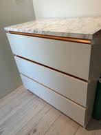2X Ikea Malm ladekast met 3 lades, Huis en Inrichting, Kasten | Ladekasten, Ophalen, Gebruikt, 50 tot 100 cm, 3 of 4 laden
