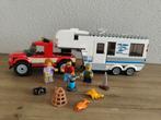 Pick-up truck met caravan lego 60182, Kinderen en Baby's, Complete set, Ophalen of Verzenden, Lego, Zo goed als nieuw