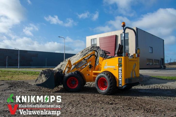 Knikmops 180E 100% Elektrisch! (Nieuw) (bj 2025), Zakelijke goederen, Machines en Bouw | Kranen en Graafmachines, Wiellader of Shovel