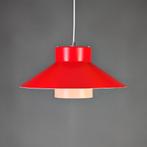 Louis Poulsen Visir hanglamp rood en roze, vintage design, Ophalen of Verzenden, Zo goed als nieuw, Metaal, Deens design