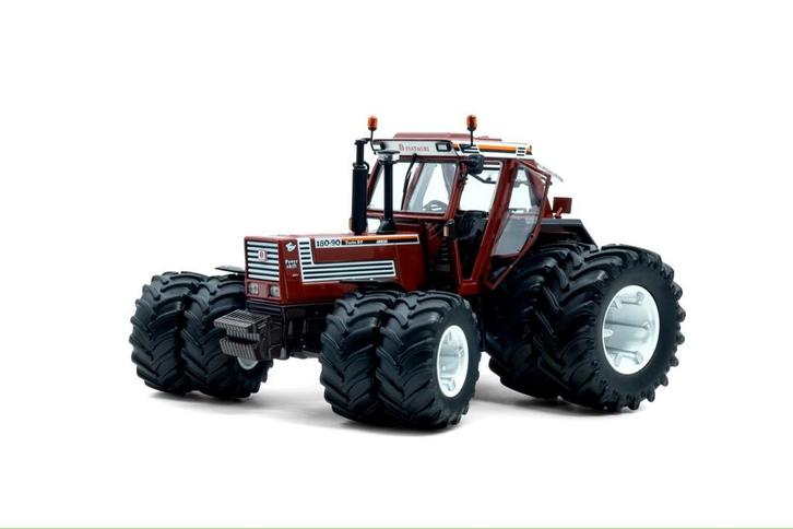 Fiat 180-90 DT 4WD met Dubbellucht, Hobby en Vrije tijd, Modelauto's | 1:32, Nieuw, Tractor of Landbouw, Overige merken, Ophalen of Verzenden
