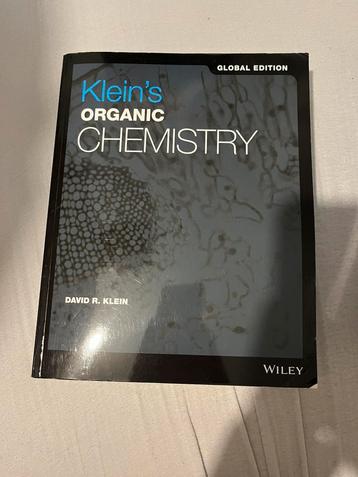Klein’s organic chemistry beschikbaar voor biedingen