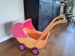 Houten poppenwagen van Dijk toys, Ophalen, Gebruikt, Duw- of Trekspeelgoed