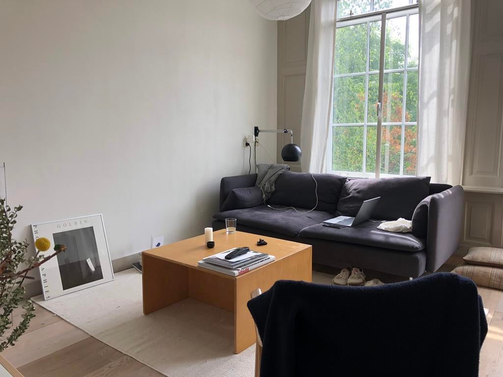 Ikea Soderhamn hoezen antractiet 3-zits met armleuningen, Huis en Inrichting, Banken | Sofa's en Chaises Longues, Ophalen, Zo goed als nieuw