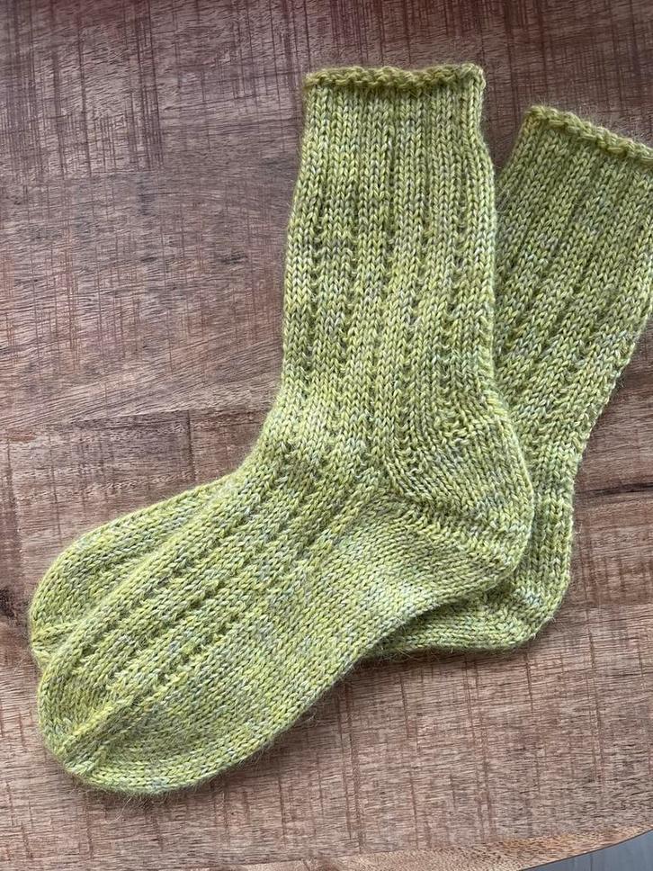 Handgebreide Wollen Sokken Maat 44, Kleding | Dames, Sokken en Kousen, Nieuw, Sokken en Kniesokken, Overige maten, Overige kleuren