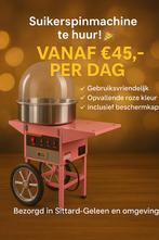 Luxe Suikerspinmachine te huur!, Ophalen, Zo goed als nieuw, Overige