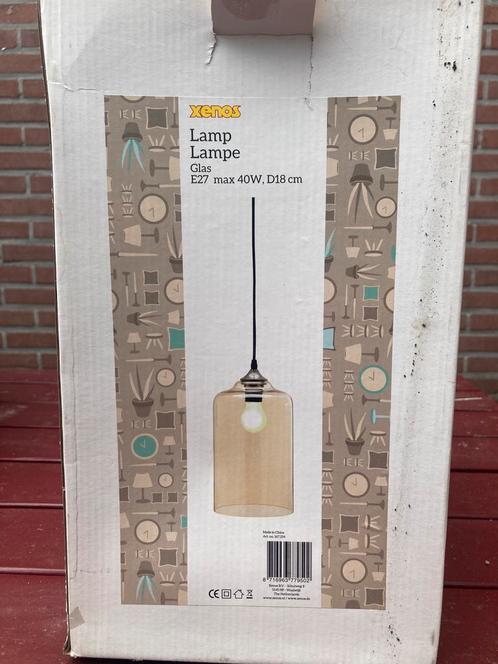 4x Hanglamp Xenos, Huis en Inrichting, Lampen | Hanglampen, Nieuw, Minder dan 50 cm, Glas, Ophalen