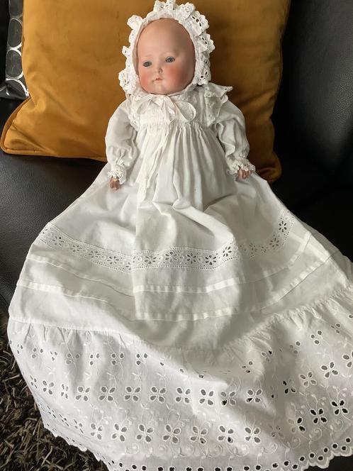 Prachtige antieke babypop, porseleinen hoofdje., Antiek en Kunst, Antiek | Speelgoed, Ophalen of Verzenden
