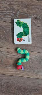 Rupsje nooitgenoeg boek + knuffel, Boeken, Kinderboeken | Baby's en Peuters, Ophalen, Zo goed als nieuw