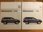 2x Volvo XC90 Executive prijslijst 2004 2005 folder/brochure, Ophalen of Verzenden, Zo goed als nieuw, Overige merken