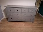 Hemnes ladekast grijs 8 lades, Huis en Inrichting, Kasten | Ladekasten, Ophalen, 100 tot 150 cm, 5 laden of meer, Zo goed als nieuw