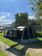 Grote 6 persoons tent met grondzeil en slaapcabine, Caravans en Kamperen, Tenten, Ophalen, Gebruikt