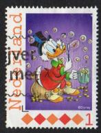 persoonlijke postzegels Donald blaast bellen., Postzegels en Munten, Postzegels | Nederland, Ophalen of Verzenden, Na 1940, Gestempeld