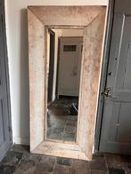 Mooie steigerhouten passpiegel 1.90 m bij 85 cm, Huis en Inrichting, Woonaccessoires | Spiegels, Ophalen of Verzenden, Zo goed als nieuw