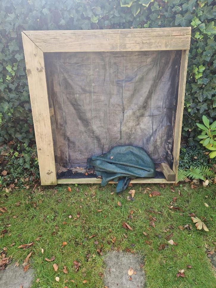 zandbak en zandbakzand, Tuin en Terras, Zand, Gebruikt, Speelzand, Ophalen