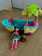 Enchantimals junglewood boot, Ophalen of Verzenden, Zo goed als nieuw, Barbie