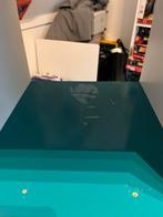 Blauwe Kallax kast - IKEA opberger, Huis en Inrichting, Ophalen, Met plank(en), Kunststof, Gebruikt
