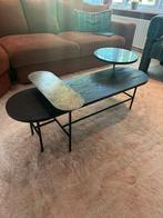 (nieuw 1089, prijs 249) &tradition Marmer Salontafel Palette, Huis en Inrichting, Ophalen, Gebruikt, 100 tot 150 cm, 50 tot 100 cm