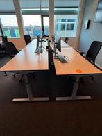 Gispen TM slinger bureau ( actie ) meerdere beschikbaar, Huis en Inrichting, Bureaus, Ophalen, In hoogte verstelbaar, Zo goed als nieuw